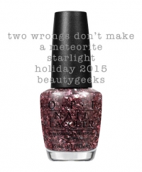 OPI - Two Wrongs Don't Make a...